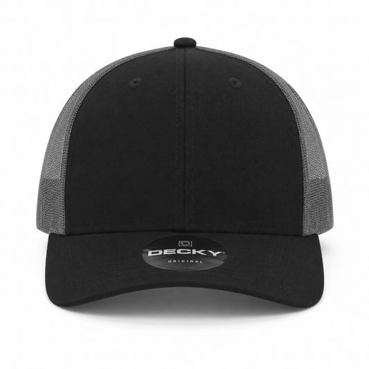 6 Panel Mesh Trucker Hat Decky