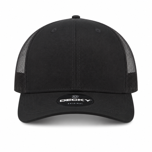 6 Panel Mesh Trucker Hat Decky